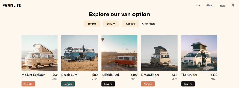 VanLife App